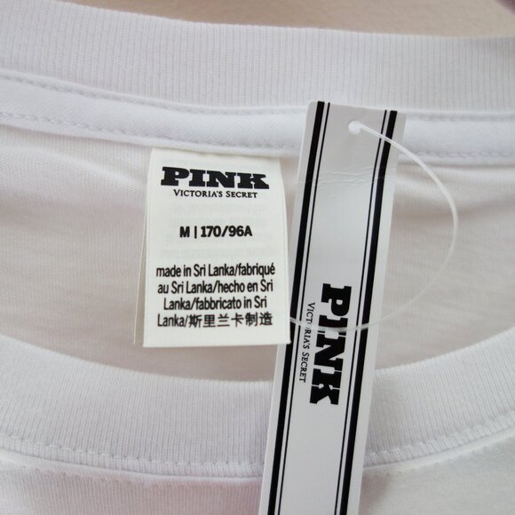 ❌SOLD❌Victoria PINK CAMPUS COTTON TEE Halloween "Potion Club Casting spells" (M) - Picture 7 of 8